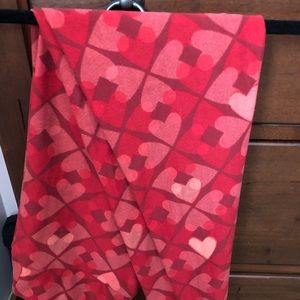 LuLaRoe heart print leggings. NWOT, TC